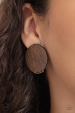 Load image into Gallery viewer, WOODWORK It Earring - Brown
