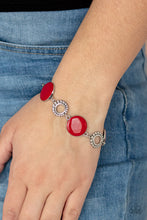 Load image into Gallery viewer, Garden Regalia Bracelet - Red
