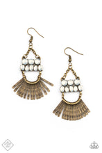 Load image into Gallery viewer, A FLARE For Fierceness Earring - Brass
