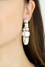 Load image into Gallery viewer, Definitely Down-To-Earth Earring - White
