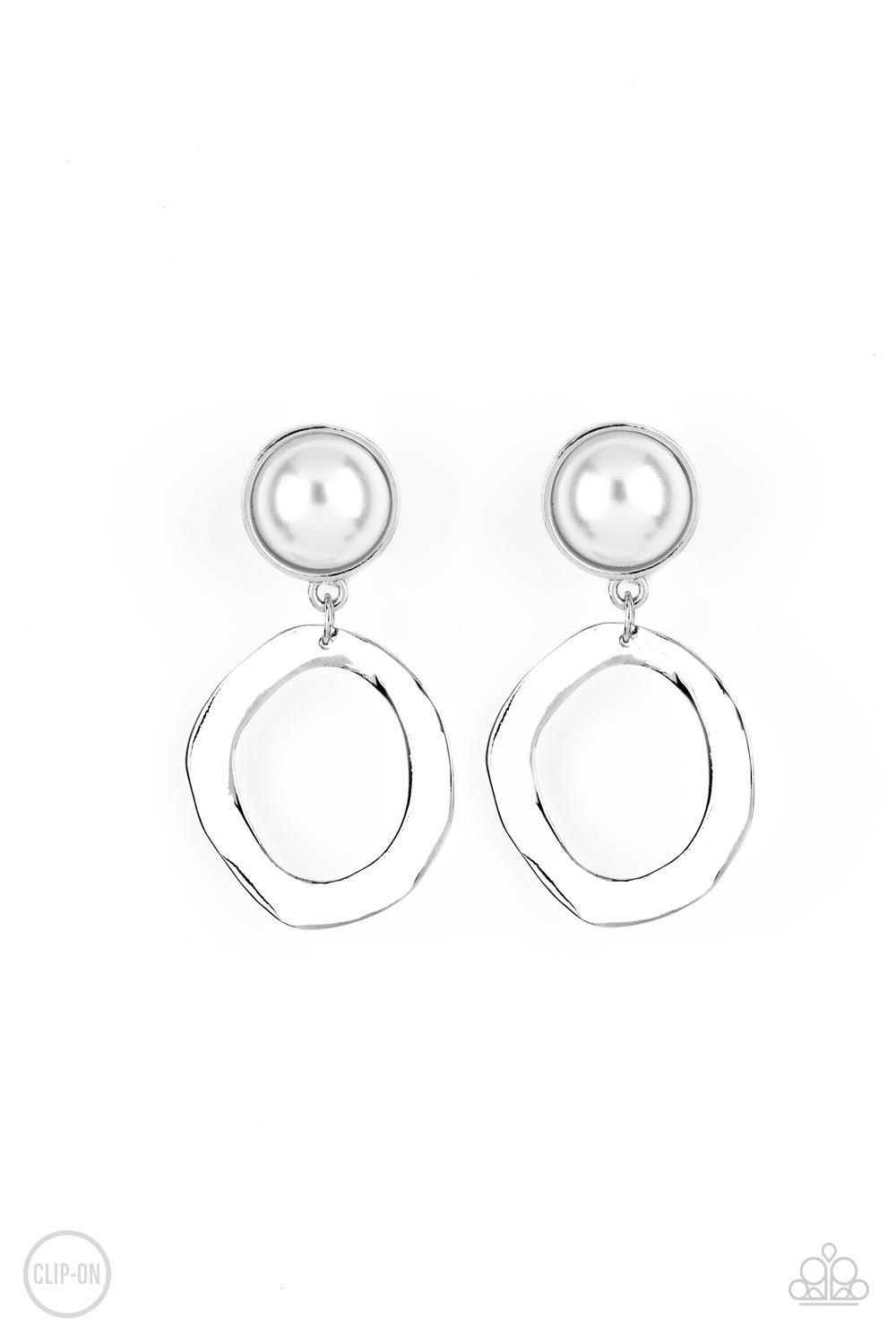 Vintage Veracity Earring - White