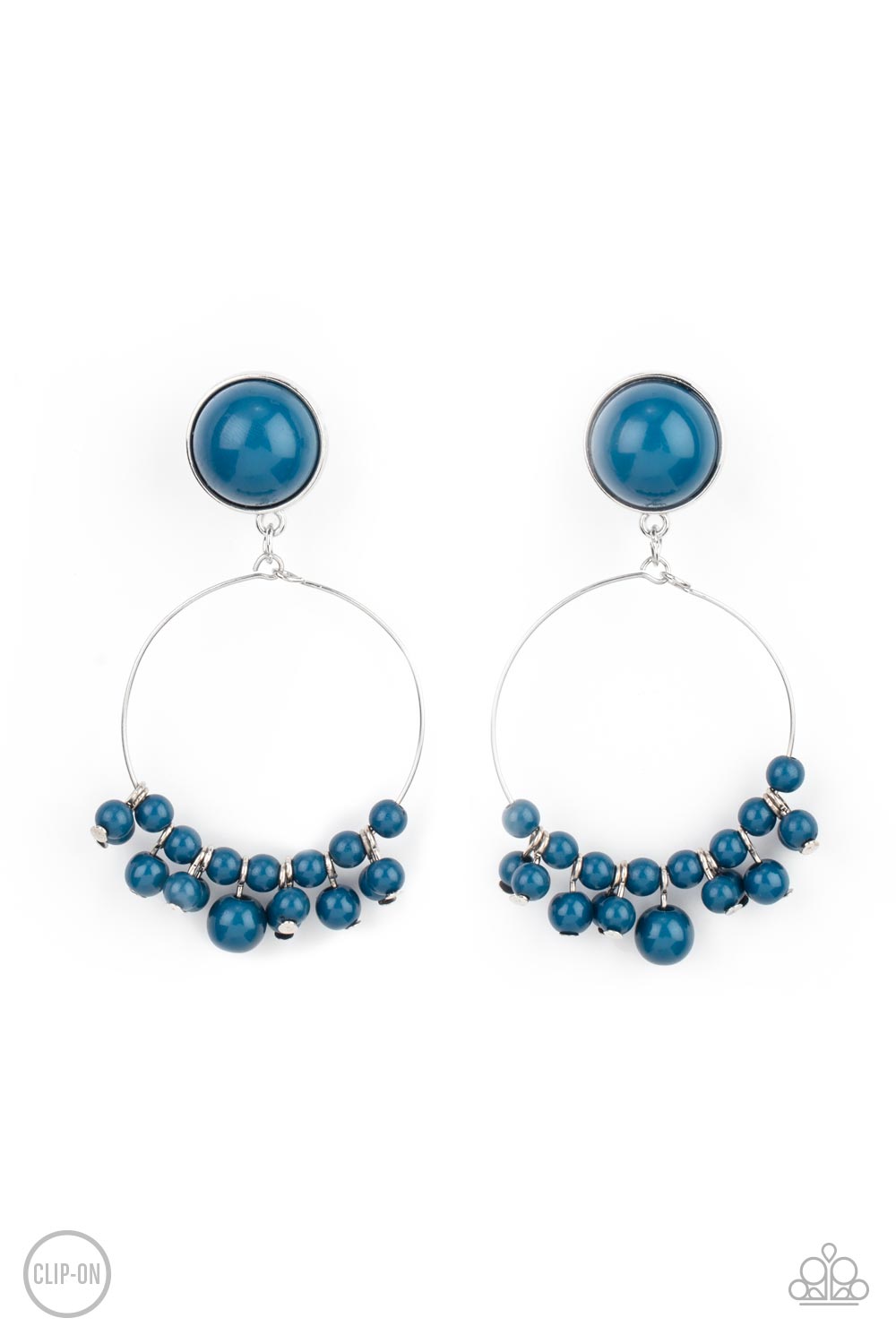 Cabaret Charm Earring - Blue