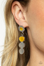 Load image into Gallery viewer, Asymmetrical Appeal Earring - Yellow
