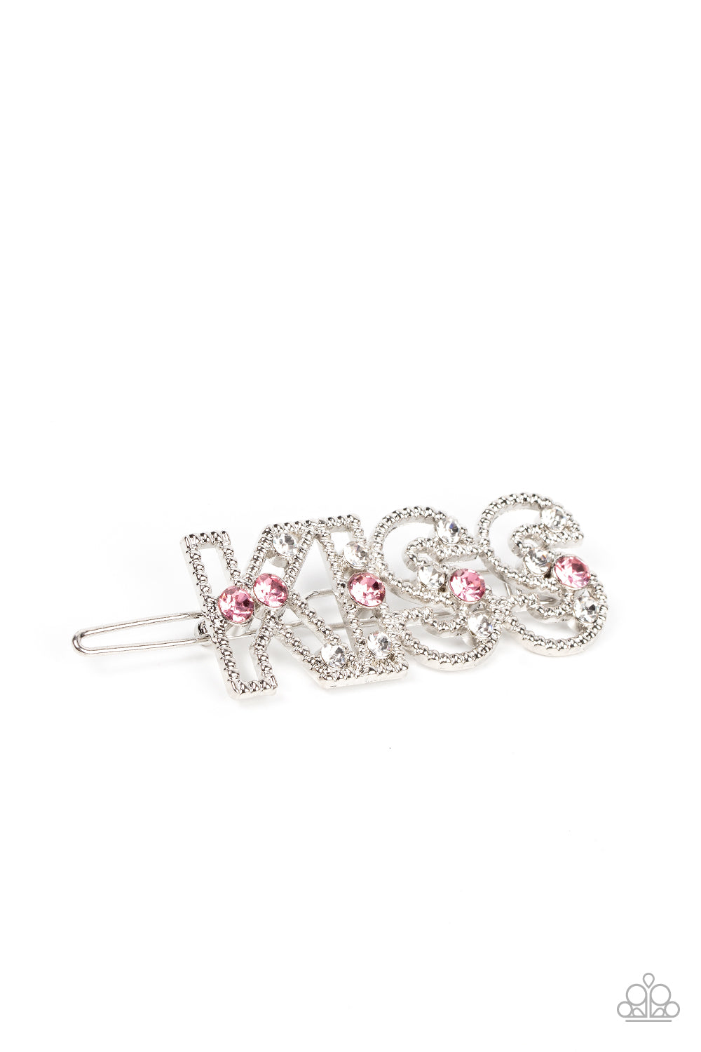 Kiss Bliss Hair Clip - Pink