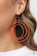 Load image into Gallery viewer, Colorfully Circulating Earring - Orange
