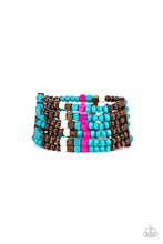 Load image into Gallery viewer, Dive into Maldives Bracelet - Blue
