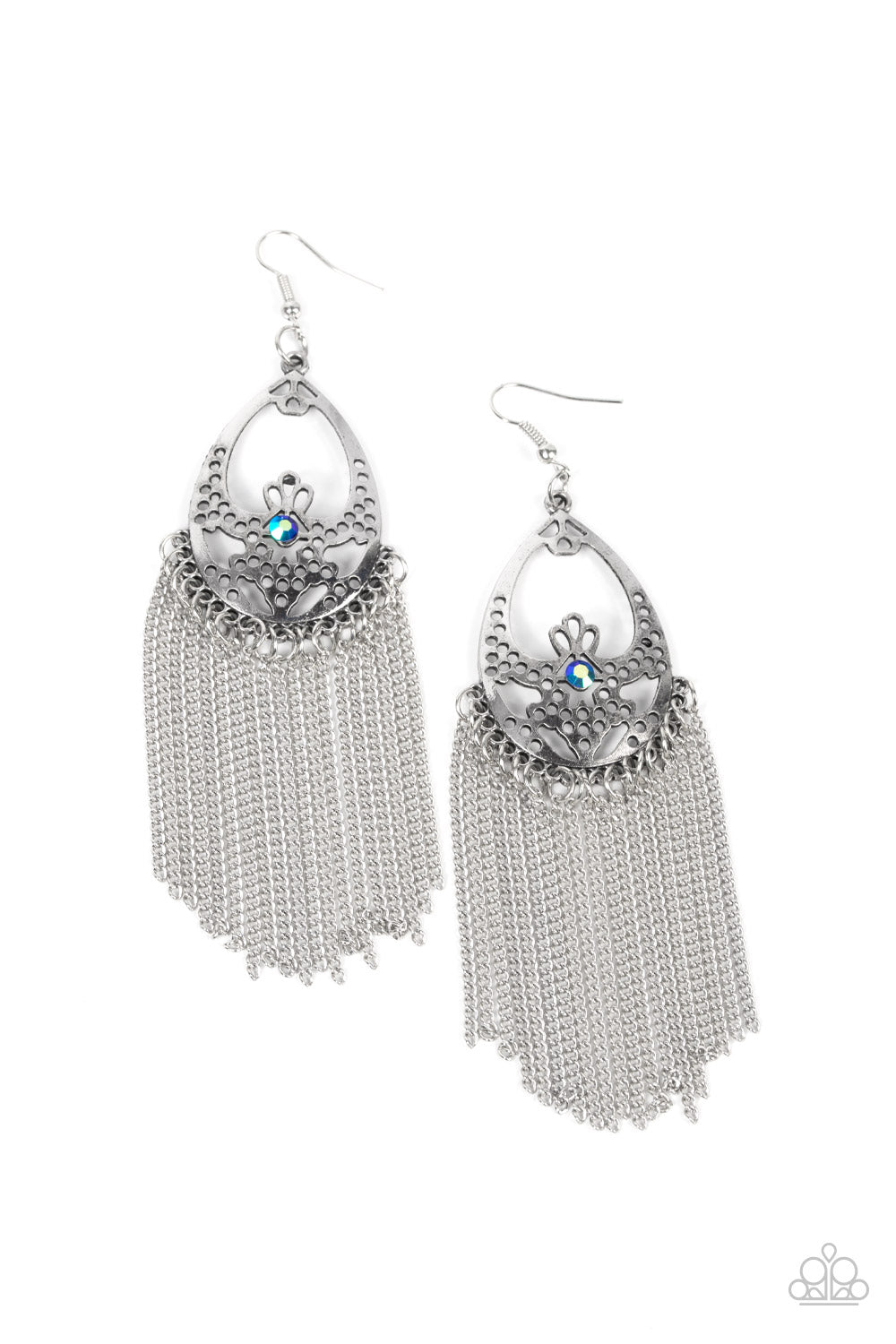 Castle Cottage Earring - Blue