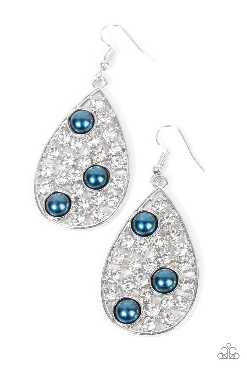 Bauble Burst Earring - Blue