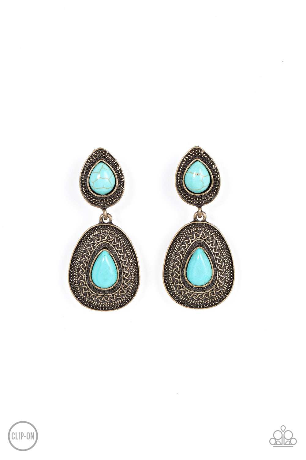 Country Soul Earring - Brass