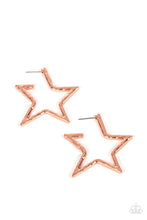 Load image into Gallery viewer, All-Star Attitude Earring - Copper
