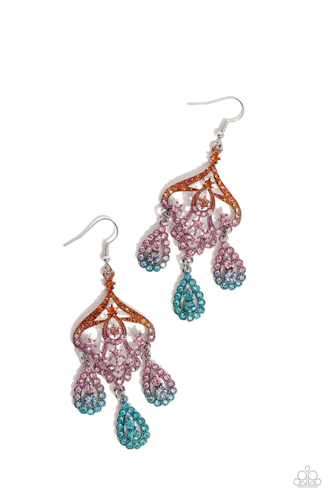 Chandelier Command Earring - Multi