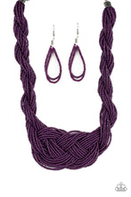 Load image into Gallery viewer, A Standing Ovation Necklace Set - Purple
