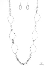 Load image into Gallery viewer, Abstract Artifact Necklace Set - Silver
