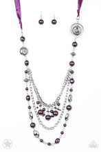 Load image into Gallery viewer, All The Trimmings Necklace Set - Purple
