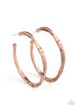 Load image into Gallery viewer, Asymmetrical Attitude Earring - Copper
