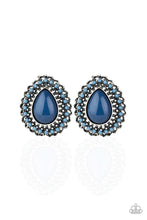 Load image into Gallery viewer, BEADED BLAST Earring - BLUE
