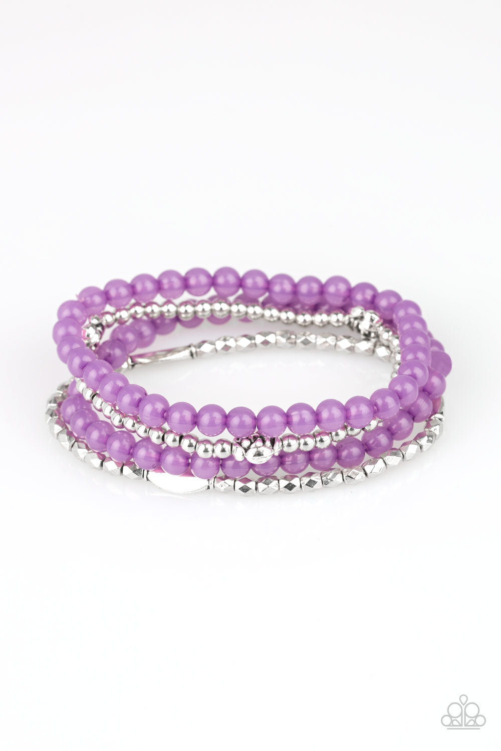 Blooming Buttercups Bracelet - Purple