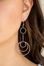 Load image into Gallery viewer, Chic Circles Earring - Copper
