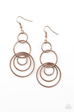 Load image into Gallery viewer, Chic Circles Earring - Copper
