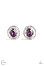 Load image into Gallery viewer, Cost A Fortune Clip-On Earrings - Purple
