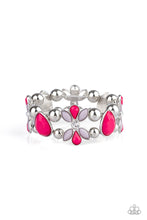 Load image into Gallery viewer, Fabulously Flourishing Bracelet - Pink
